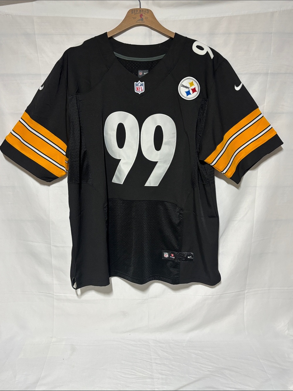 Nike Pittsburgh Steelers #99 Keisel NFL Jersey Men’s Size 52